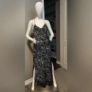 TOPSHOP Cowl Maxi Daisy Slip Dress size 12